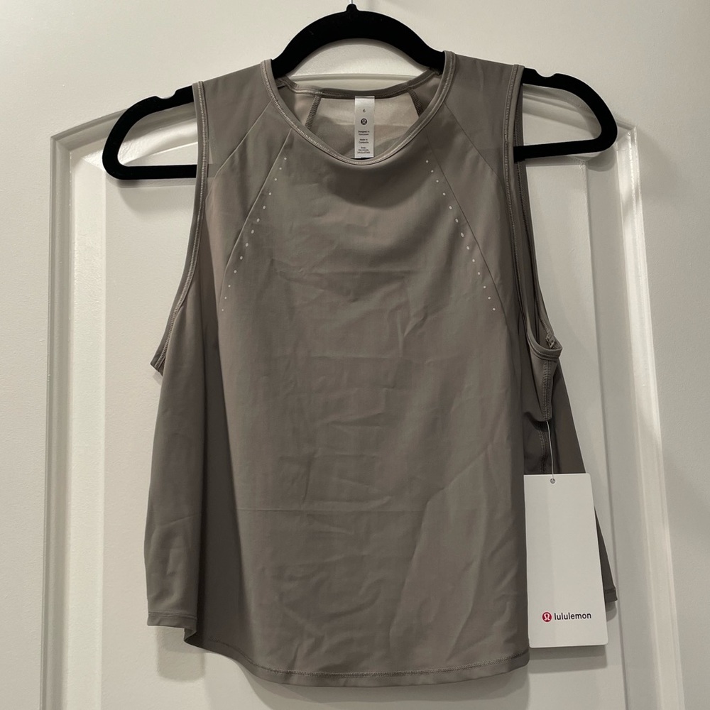 Lululemon Sculpt Cropped Tank